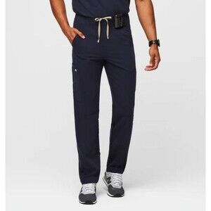 Figs Axim Cargo Scrub Pants T2001 Navy Blue - Men's XL